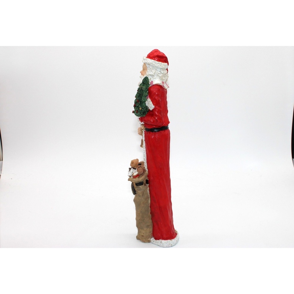 VTG 14" Pencil Santa w/Toy Bag 90s (Heavy 2.7 lbs) Wonderland Collectible - Picture 5 of 10